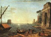 Claude Lorrain A Seaport China oil painting reproduction